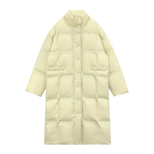 Длинный зимний пуховик, куртка, средней длины, широкая цветовая палитра