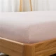 Tianzhu cotton lily đơn mảnh Simmons nệm bảo vệ bìa bông nguyên chất tấm trải giường chống trượt cố định trải giường - Trang bị Covers