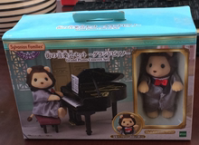 日本EPOCH 森林家族 玩具 sylvanian families 钢琴组合+玩偶套装