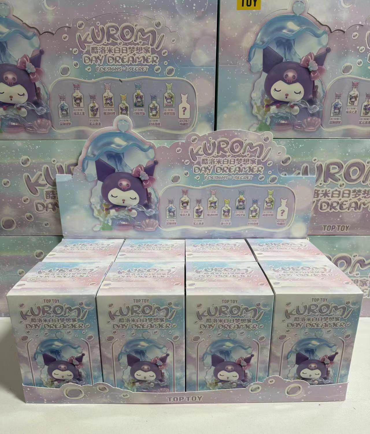 Top Toy Kuromi Day Dreamer in A Bottle Sanrio Blind Box Full SET 8