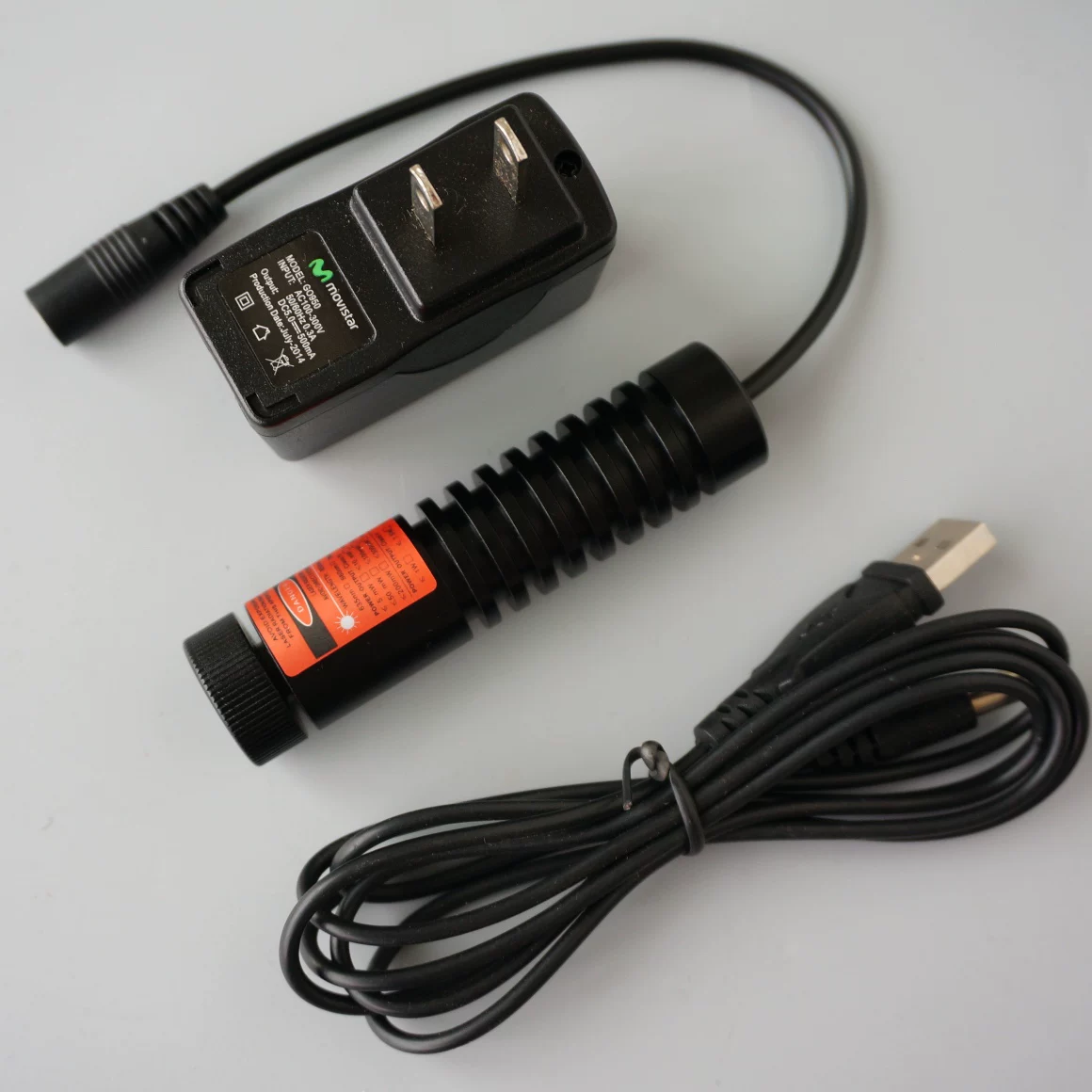 [200mW 658nm red laser laser diode crosshair line laser module5V]