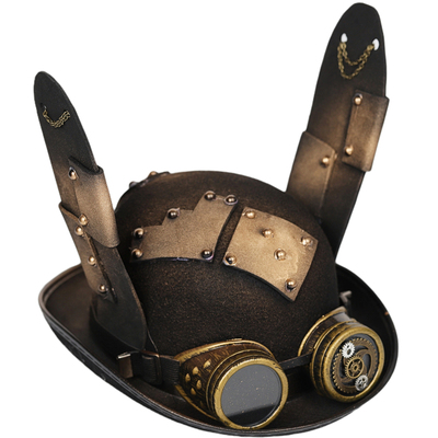 taobao agent Steam punk steampunk rabbit ear hat lolita accessories Halloween ball performance party