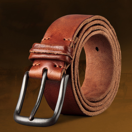 男牛皮皮带