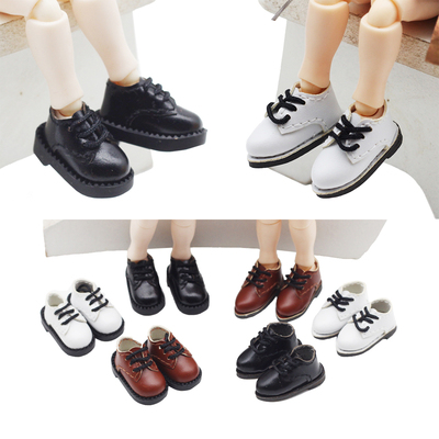 taobao agent OB11/ 12 points bjd baby shoes jasmine doll doll doll dressed pointed leather shoes dod vegetarian student shoes