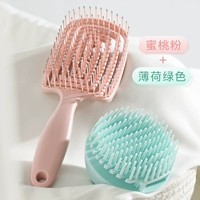 Расческа для мытья головки [мятный зеленый]+расчесать свиные ребрышки