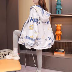 Лён 潮牌新款秋冬洋气女减龄网红宽松休闲百搭上衣设计感两穿工装外套