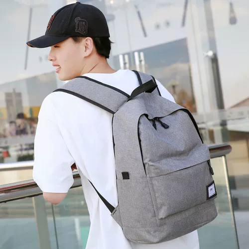 Школьный рюкзак, сумка для путешествий, ноутбук, простой и элегантный дизайн, в корейском стиле