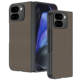 Textured Orange Matte Black Bumper Phone Case for Pixel 10 Pro Fold, Google Pixel 9, Pixel 9 Pro, Pixel 9 Pro XL, Google Pixel 10 Pro XL, Pixel 10 Pro, Pixel 10