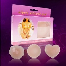 Купальный лиф 硅胶薄款乳贴 隐形无痕文胸乳头贴 婚纱游泳胸罩 防凸点乳头贴