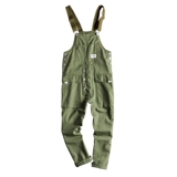 Комбинезон в стиле хип-хоп, штаны подходит для мужчин и женщин, подходит для подростков, свободный прямой крой, эффект подтяжки