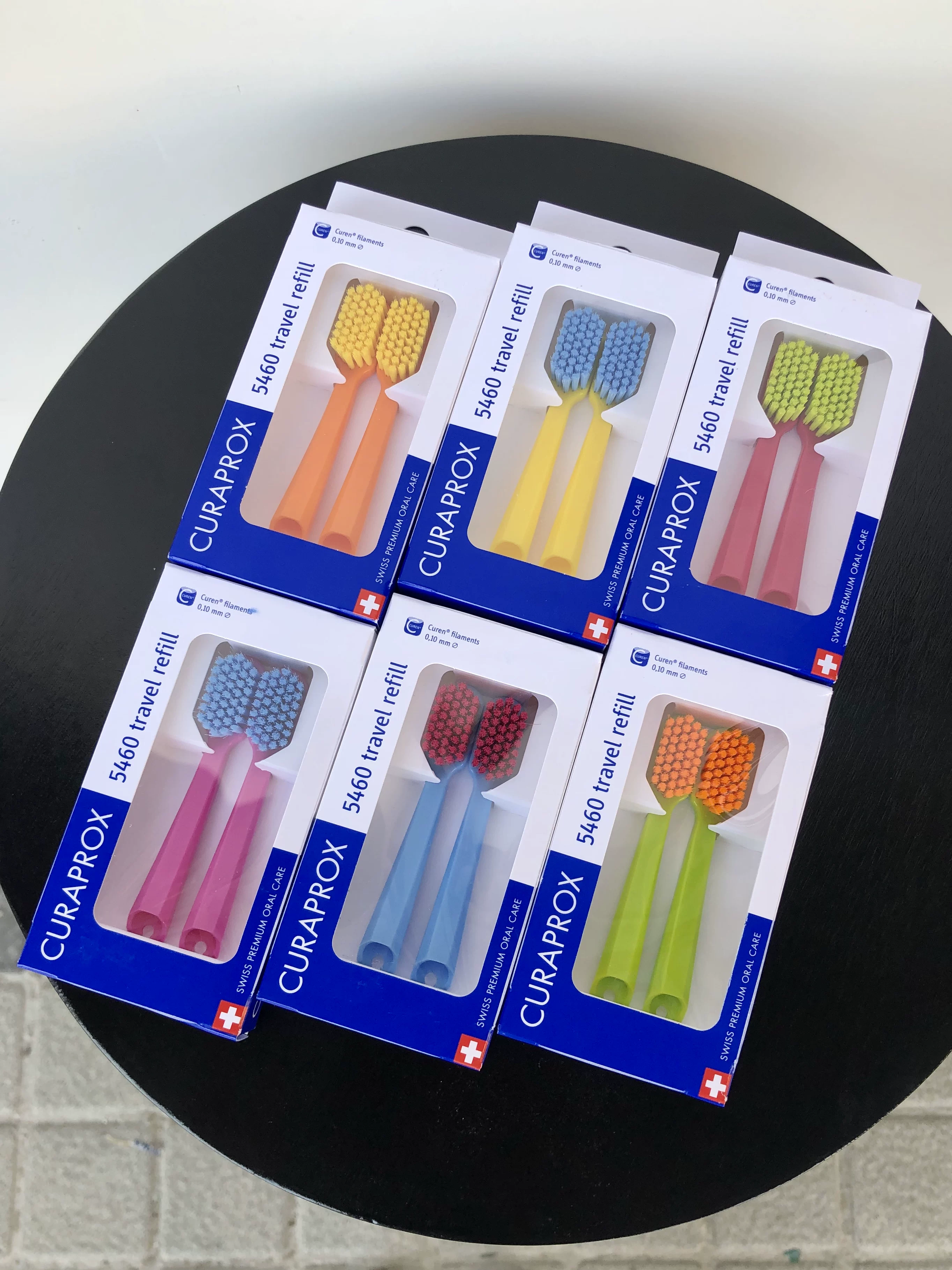 CURAPROX Kerry Treasure Original Switzerland imported travel loading portable supplement color supplement color out for easy brush