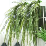 Супер длинные ветви большого размера, листья, роттан, висящий на стене