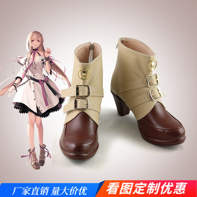 taobao agent Black survivor EVA COSPLAY shoes cos shoes to draw 200518