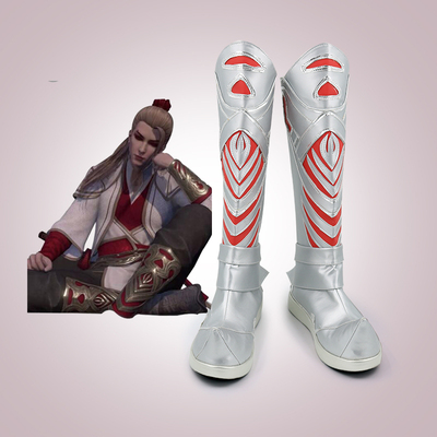 taobao agent Draw bad guys Hou Qing cos shoes game animation cosplay boots support customization