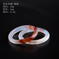 【Подробное】 кольцо агата (размер) 17-18 мм*1