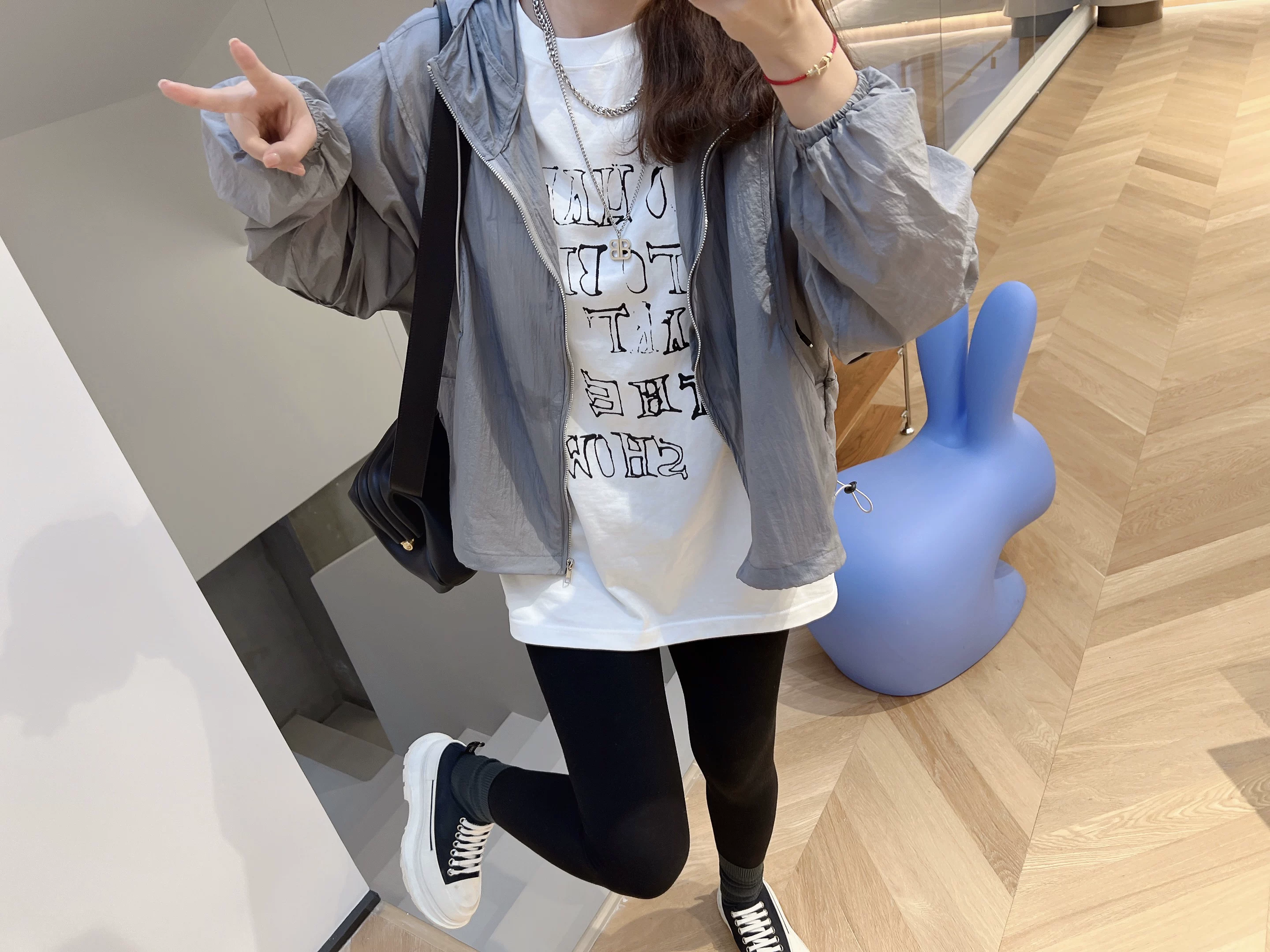 Кардиган с капюшоном, oversize