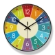 【Ultra-Silent-Blue Clock Clock】 6364-B Черная коробка