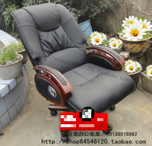 Высококачественное офисное кожаное кресло с откидной спинкой и подъемным механизмом, вращающееся кресло для руководителя в европейском стиле, повседневный и модный стул для руководителей