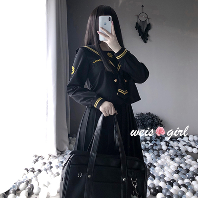 taobao agent Weisgril sentiment Japanese personality JK student uniform sexy suit college style JK sailor service navy