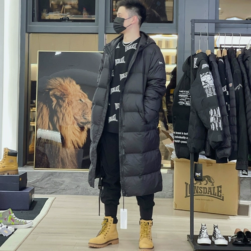 Длинный пуховик, бархатная толстовка с капюшоном, мужская куртка для влюбленных, утиный пух