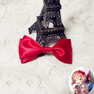 taobao agent COS props Heartbeat Literature Department of Sominei Bow hair ornament/headwear