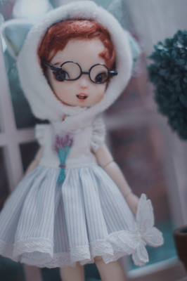 taobao agent [The.Only] BLYTHE Little cloth dolls BJD [Cat and Lavender] Fashion Elf baby clothes