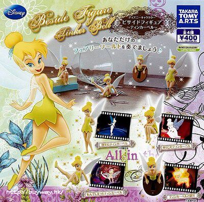 taobao agent Domei TOMY Gacha Disney Dream Scene Peter Pan Peter Pan Elf Fairy Scene Ornament