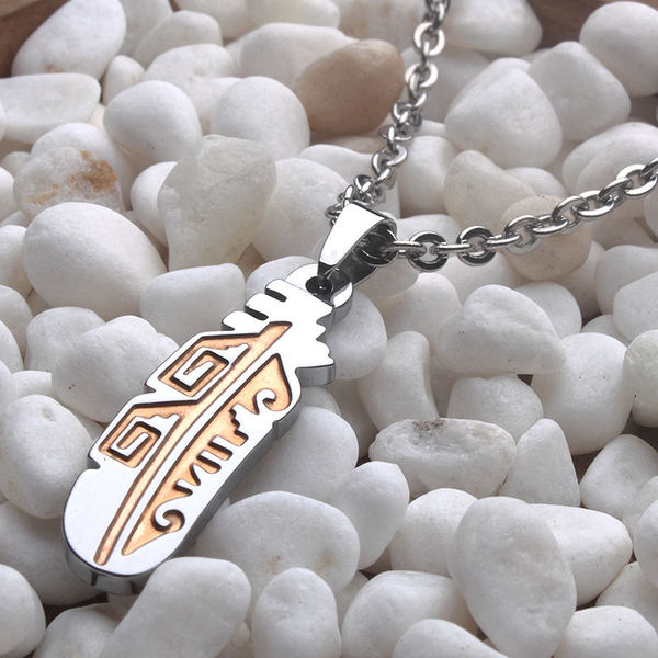 Мужская оригинальная дизайнерская изысканная маленькая подвеска, ожерелье