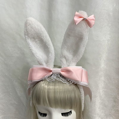 taobao agent Hair accessory, cute plush headband, new collection, Lolita style