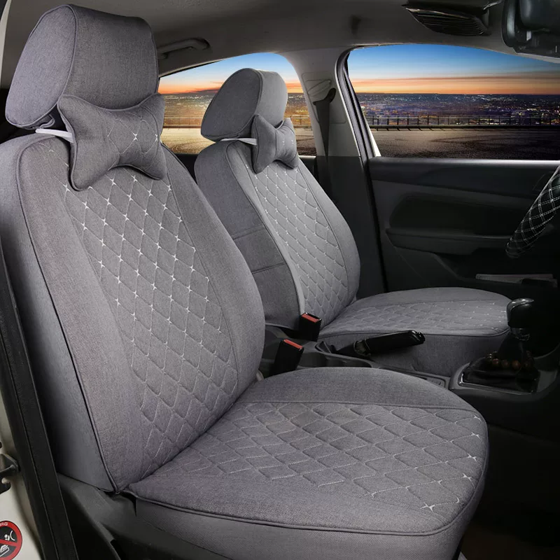 Чехол на автомобильное сиденье для Toyota Camry Corolla Corolla RAV4 тканевый полный обод сиденья