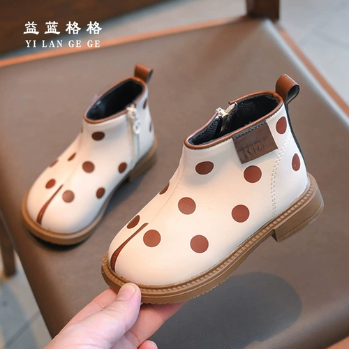 Martens, ботинки для девочек для принцессы, детские демисезонные короткие сапоги, 1-5 лет, 2022