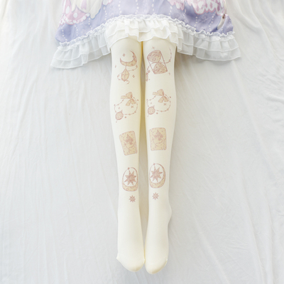 taobao agent Genuine design socks, velvet swan, Lolita style