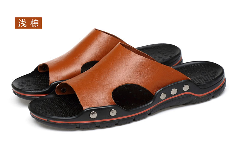 Light brown [standard leather shoe size]