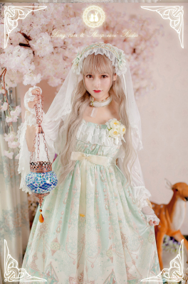taobao agent [Fairydream spot] National brand long ears and pointed ears fairy kingdom gorgeous OP long/short model
