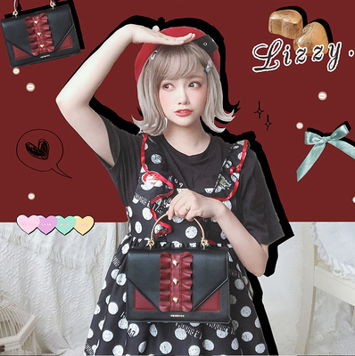 taobao agent [Dream and Treasure Spot] National brand lolita doriswish big retro and elegant square bag