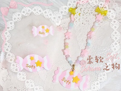 taobao agent [Fairydream spot] National brand Lolita Soft soft object Candy! Candy hair clip
