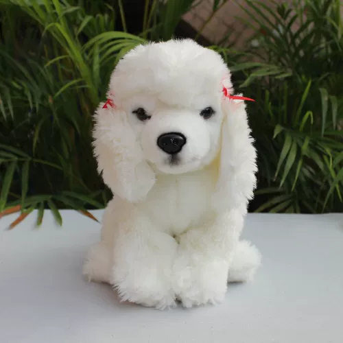 Плюшевая белая реалистичная игрушка, тряпичная кукла подходит для мужчин и женщин для друга