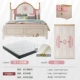Принцесса кровать+прикроватная таблица+латексный матрас+гардероб