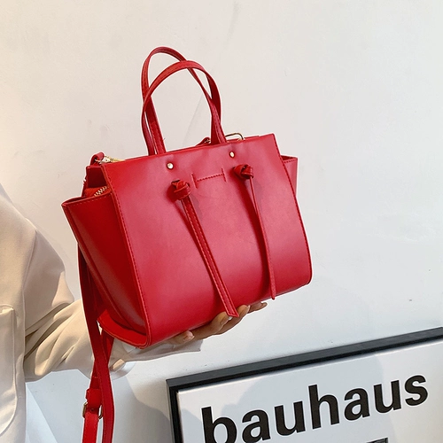 Высококачественная красная вместительная и большая сумка для невесты