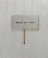 6.95 -Inch четырехпроводной резистор сенсорный экран 167*93 мм автомобиль GPS навигация почерк почерк