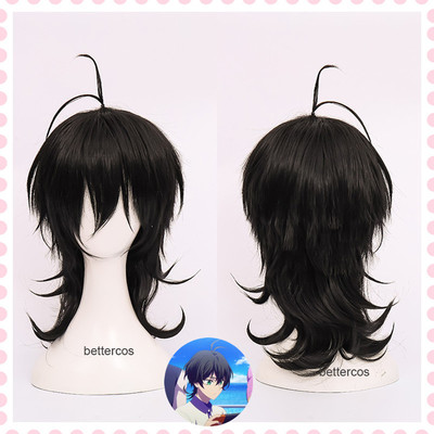 taobao agent SK 滑 SK Unlimited Skateboard Miya Zhi Nian Shi also cos wig hair tail anti -tilted style B514