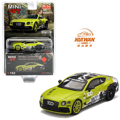 taobao agent MINIGT US Edition 1:64 Bentley Europe GT 2019 Snow Mountain Rally Painting Alloy Model