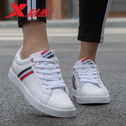 Xtep, зимние кроссовки, белая обувь, демисезонная повседневная обувь, спортивная обувь