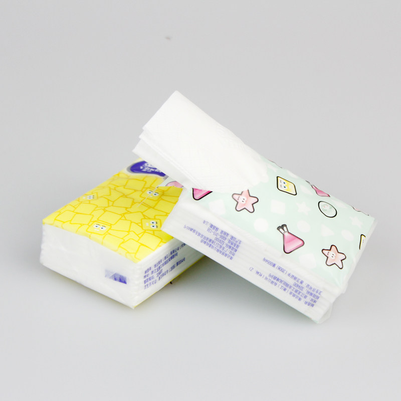 维达手帕纸3层10包餐巾纸小包面巾纸妇婴宝宝用江浙沪皖整箱包邮