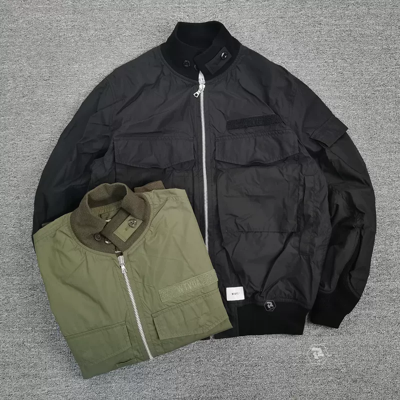 飘渺现货WTAPS WFS JACKET NYCO TUSSAH防水军事飞行夹克外套20AW-Taobao