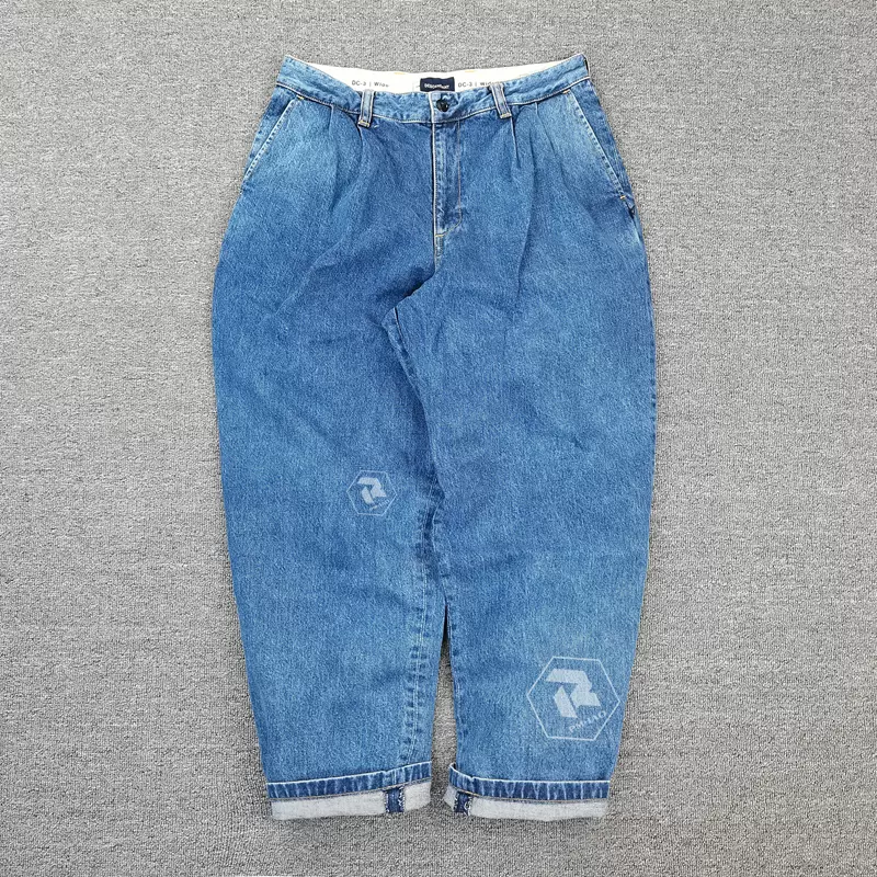 飘渺现货DESCENDANT GALLEY DENIM DCDT原牛复古直筒蓝牛仔裤21SS-Taobao