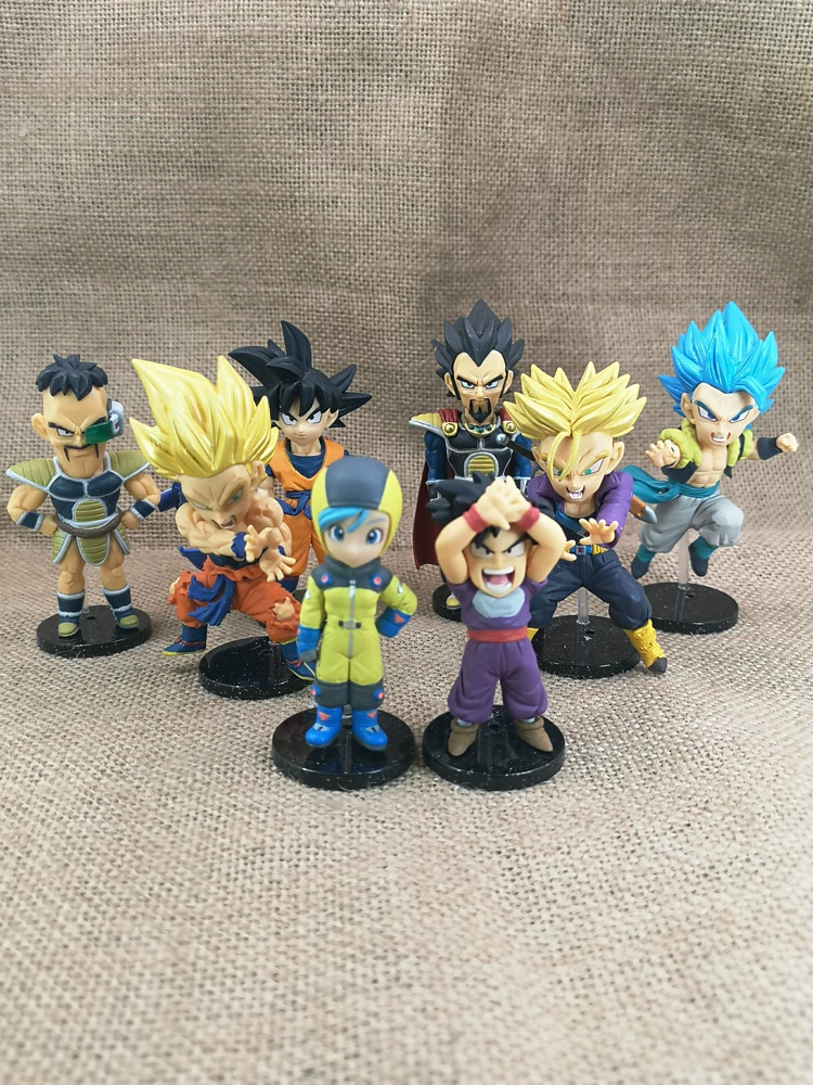 Японская версия оригинальных оптовых очков фабрика WCF Seven Dragon Ball Dragon Ball Super Бойцовская легенда Гоку Гоку