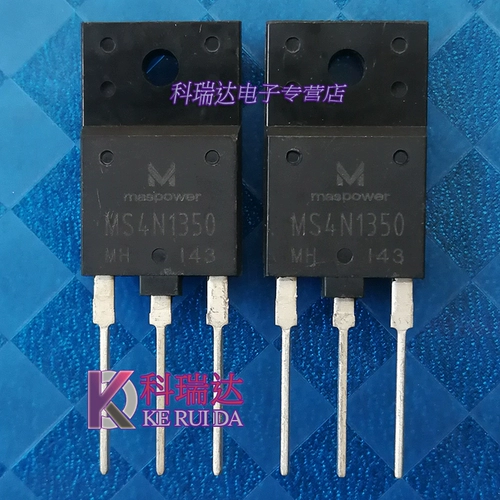 MS4N1350 Оригинальная разборка 4A1500V Инвертор обычно используется в полевых эффектах MOS-3PF/3N150/4N150