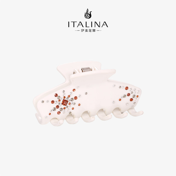 Аксессуар для волос, заколка-крабик, большая белая заколка для волос