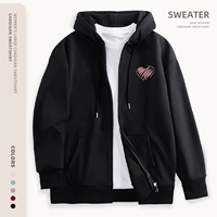 [Весна и осенний питомец 330 г молока шелк] черный (только сердечный грудь)